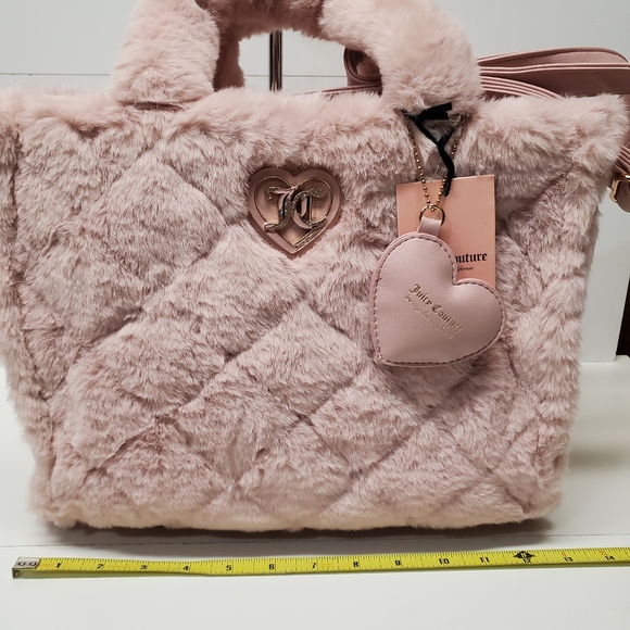 ❗last one❗Juicy Couture Large cozy tote dusty blush with Detachable strap - Picture 2 of 9
